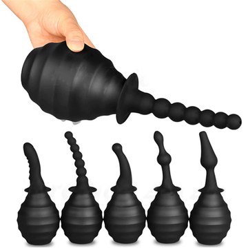 380ml Anal Enema Ball / Anal Douche Syringe Cleaning Nozzle Kit /  Enema Washing Bottle Pump - EVE's SECRETS